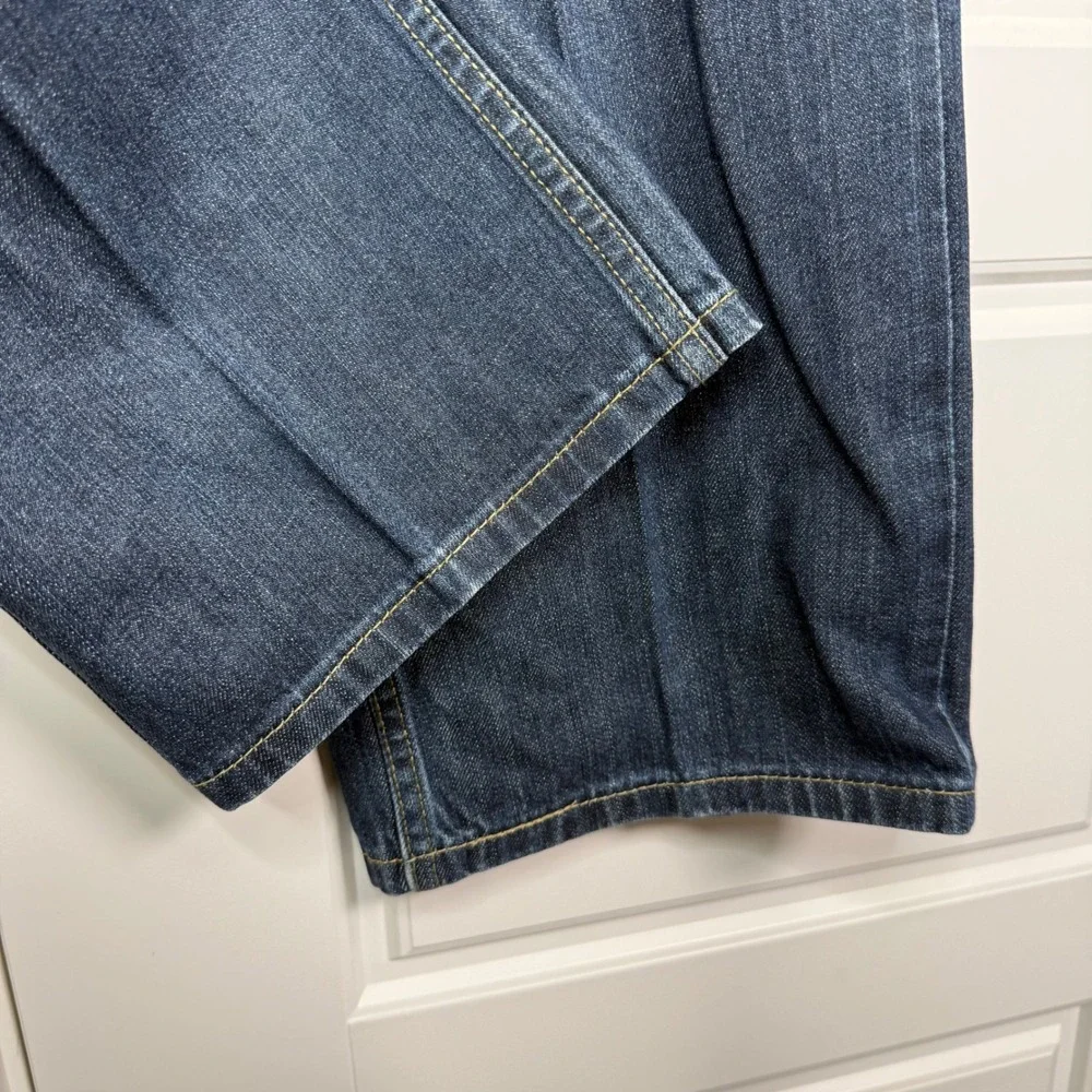 Levi's 559 Relaxed Straight Jeans Mens 38/32 (39.5/31) Dark Wash Denim Cotton